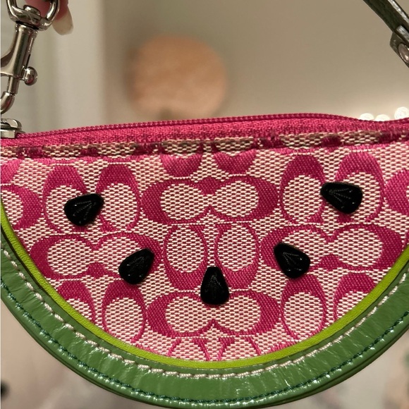 Y2K Coach Watermelon Coin Pouch - Picture 3 of 12
